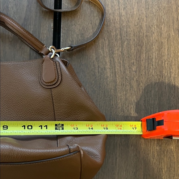 Coach Brown Leather Shoulder Bag - Picture 3 of 13